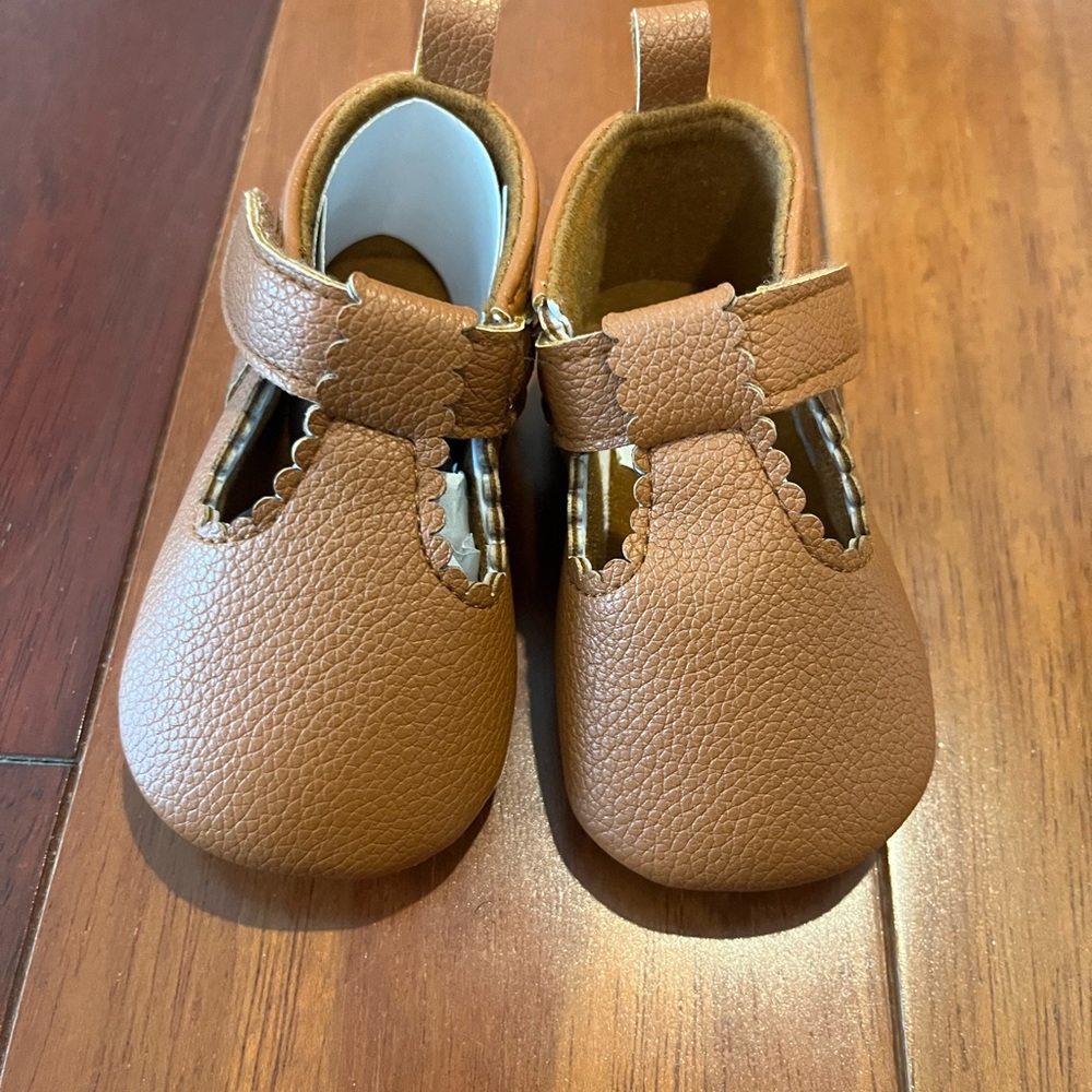 Tan Baby Shoes